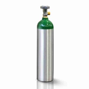 Locação - Cilindro de Oxigênio – 680 lts (alumínio)
